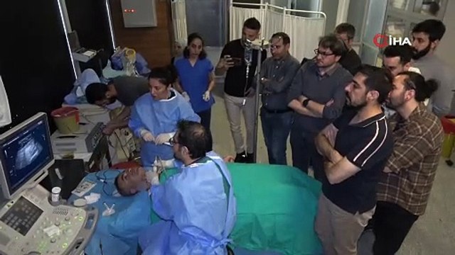 Van'da iyi huylu tiroid nodülleri ameliyatsız tedavi ediliyor