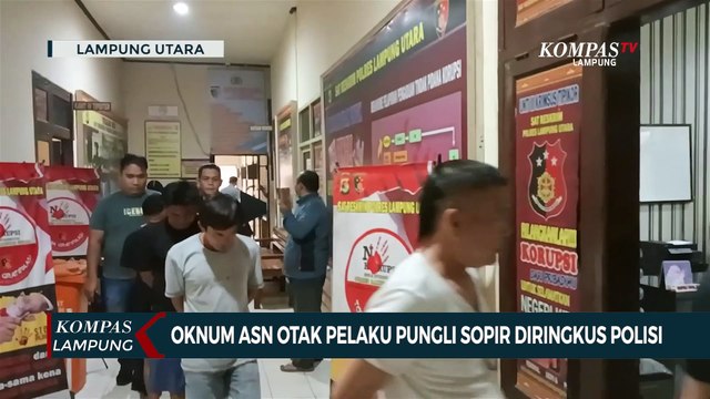 Oknum ASN Otak Pelaku Pungli Sopir Diringkus Polisi