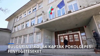 Pokolgépes fenyegetések miatt zártak be iskolákat Bulgáriában