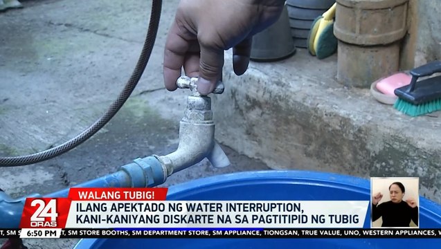 Sapat ang tubig sa Angat Dam pero nababawasan bago makarating sa La Mesa Dam — MWSS | 24 Oras