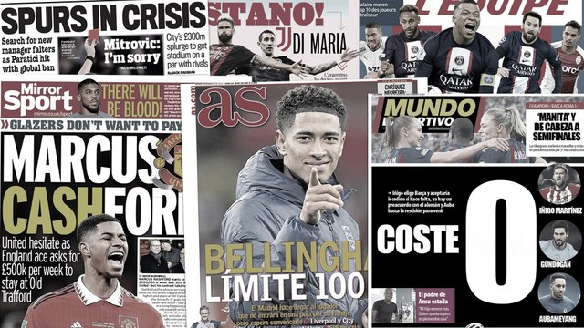 La folle demande financière de Marcus Rashford à Manchester United, les 3 recrues que vise le Barça pour 0€