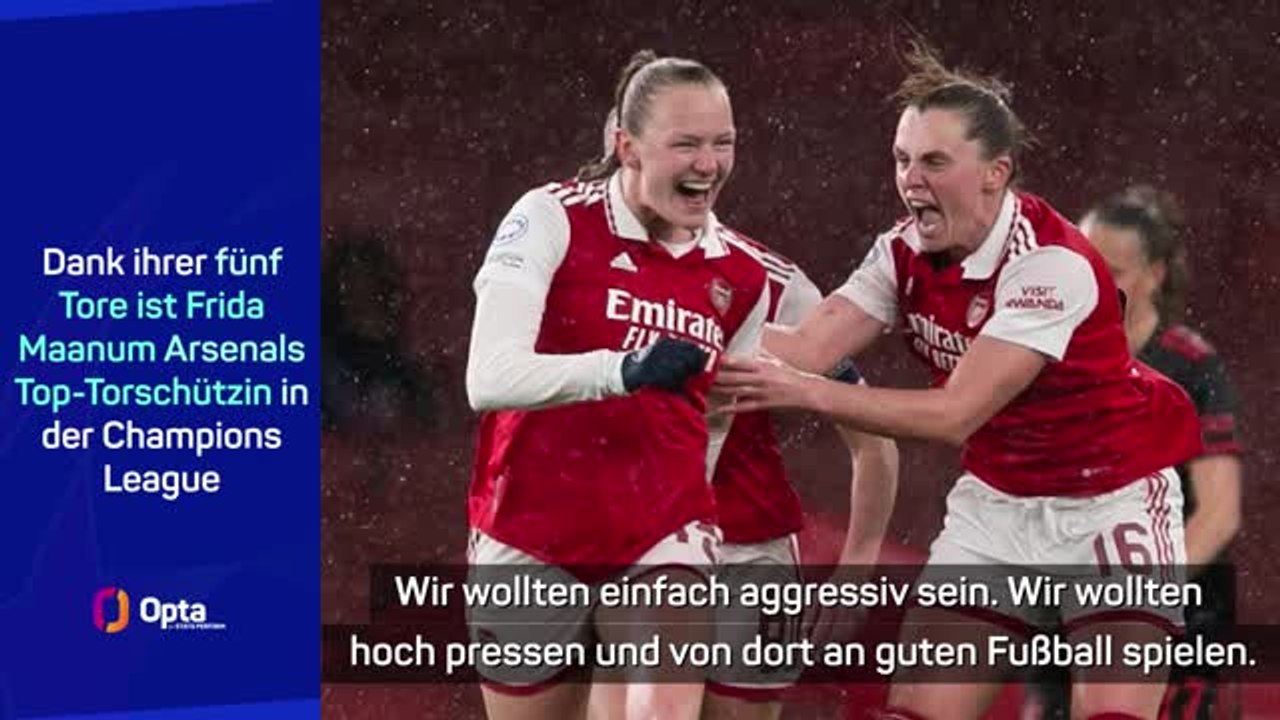 Bayern-Bezwingerin Maanum: "Wollten aggressiv sein"