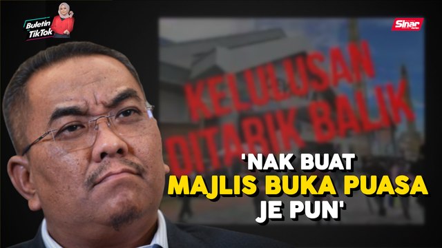 Sanusi dakwa program di Lembah Klang pula 'diganggu'