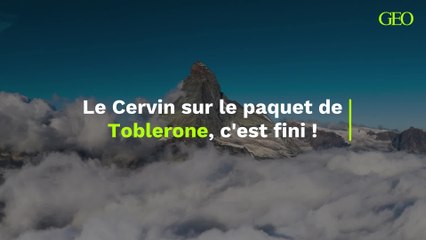 Pourquoi la célèbre montagne sur le paquet de Toblerone a disparu 🏔️