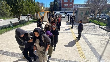 ŞANLIURFA'DA TERÖR OPERASYONUNDA 24 ŞÜPHELİ ADLİYEDE
