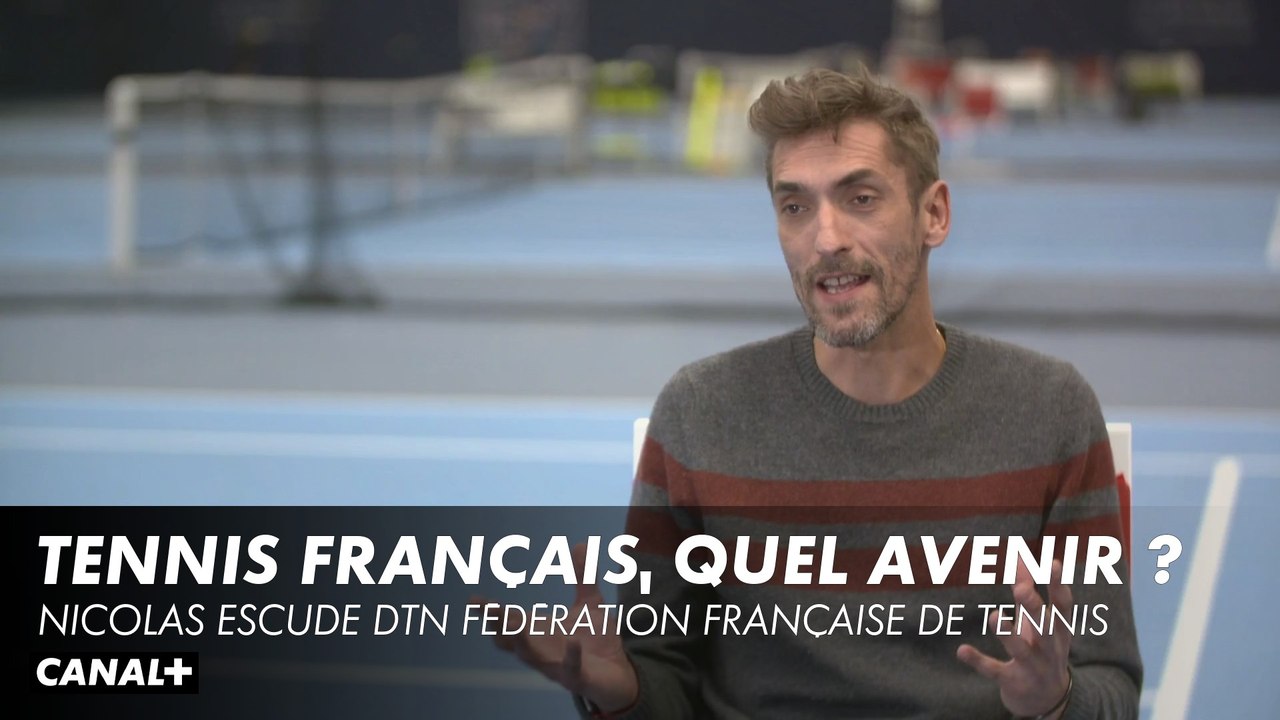Quel avenir pour le tennis français ? - Nicolas Escude - Vidéo Dailymotion