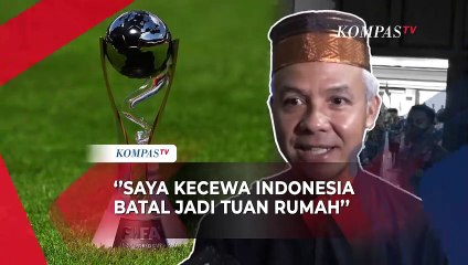 Video herunterladen: Gubernur Jawa Tengah Ganjar Pranowo Mengaku Kecewa Piala Dunia U-20 Batal di Indonesia