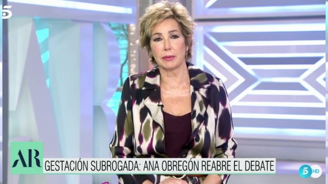 Ana Rosa atiza en directo a los políticos por sus ataques a Ana Obregón y su gestación subrogada