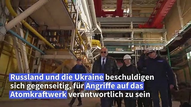 IAEA-Chef Grossi warnt in Saporischschja vor Katastrophe
