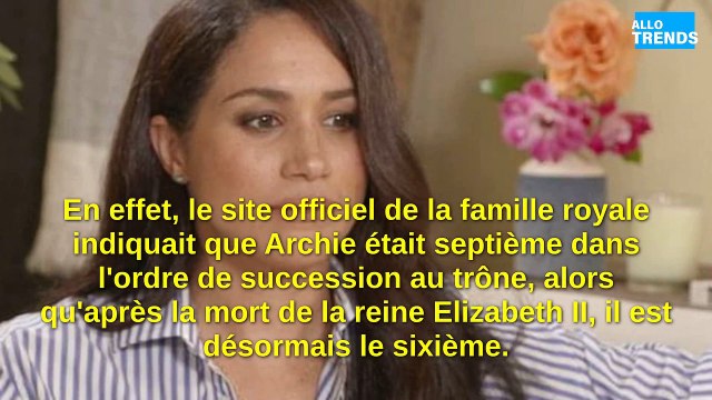 Meghan Markle : une erreur majeure concernant son fils Archie !