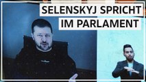 Selenskyjs Rede im österreichischen Parlament: 