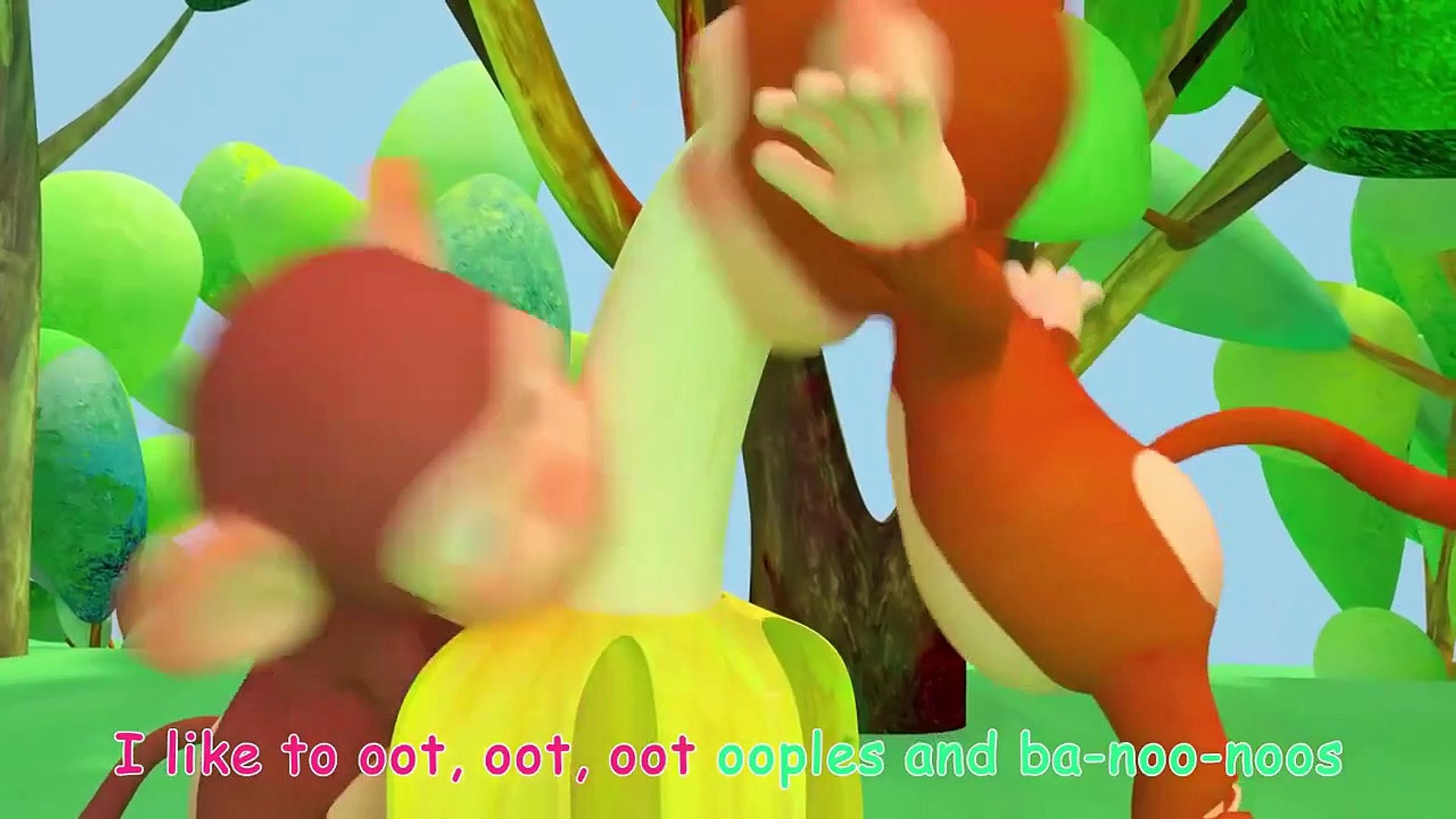 ⁣Apples and Bananas Song - CoCoMelon Nursery Rhymes & Kids Songs