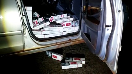 BPRv faz grande apreensão de cigarros durante operação na PR-180