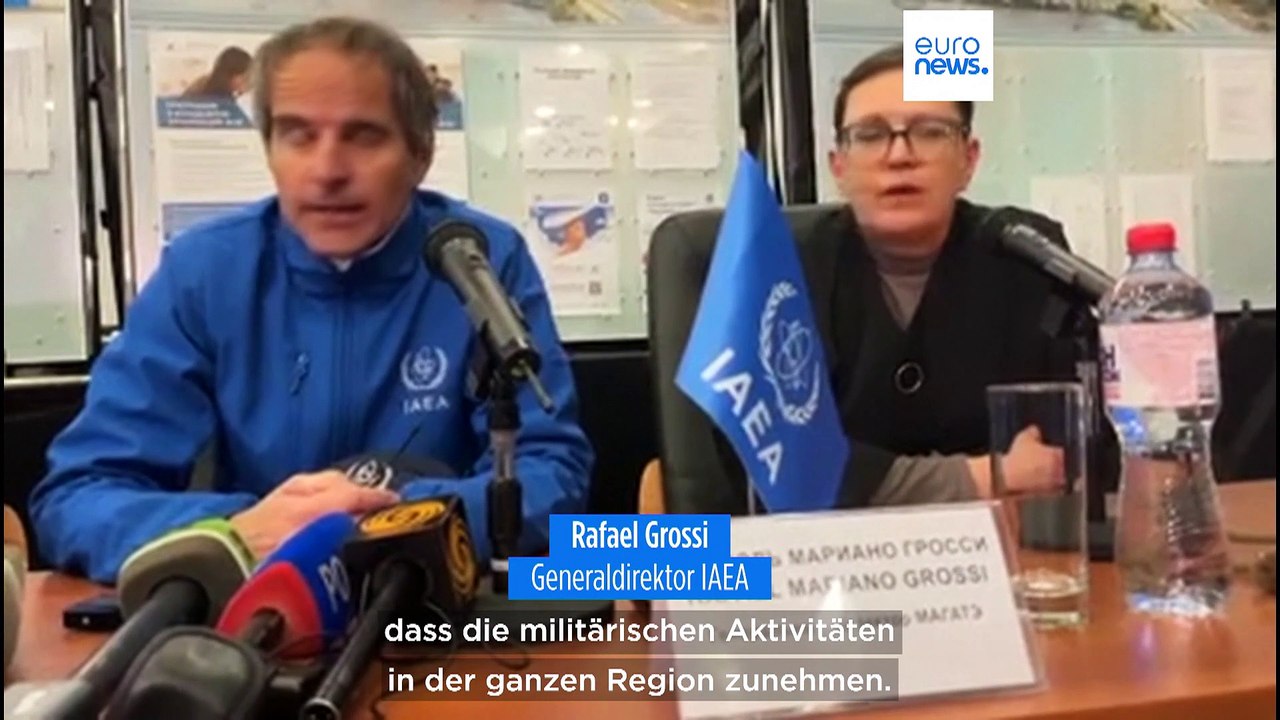 'Es wird alle treffen': IAEA-Chef Grossi ist besorgt um AKW Saporischschja
