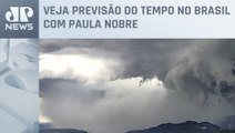 Temporais e granizo avançam no Brasil nesta quinta-feira (30)