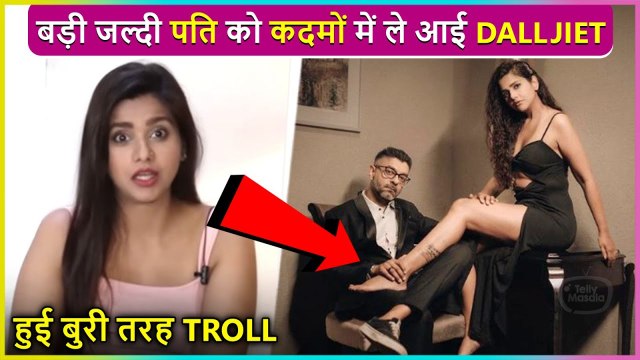 Dalljiet Kaur Gets Trolled For Her Latest Photoshoot, Trollers Se 'Pati Nikhil Ko Pair Ke Neeche...'