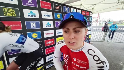 A Travers la Flandre 2023 - Victoire Berteau : "J'ai que ça en tête, Paris-Roubaix !"