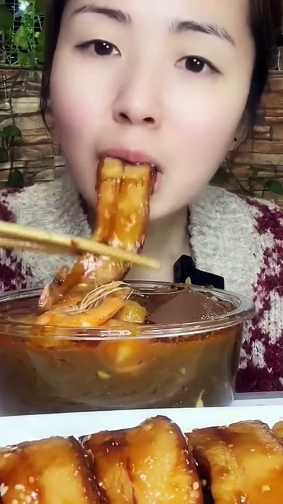 chinese food eating asmr mukbang