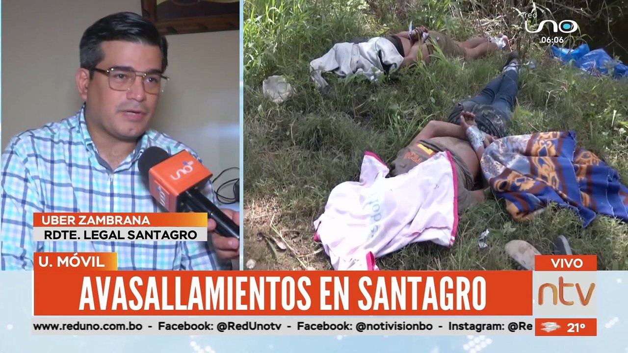 Señalan a Paulino Camacho  y a Elías Tejerina como autores intelectuales del avasallamiento armado en Santagro