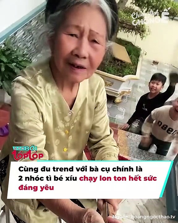 Cháu rủ bà đu trend “giật giật”, bà vừa quay vừa bất lực: 'Tao là trò đùa của tụi bay à?' | Điện Ảnh Net