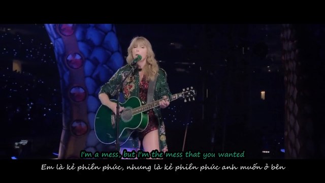 VIETSUB Dancing With Our Hands Tied (live) reputation tour