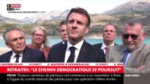 Emmanuel Macron à Savines-Le-lac: 