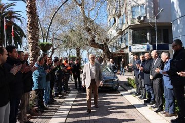 BIÇAKLI SALDIRIDA YARALANAN ERDEK BELEDİYE BAŞKANI, GÖREVİNE BAŞLADI