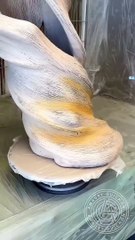 Chocolate Bald Eagle!  1700 chocolate feathers later…