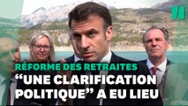 Réforme des retraites : Macron ne voit pas de « crise politique »