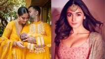 Alia Bhatt ने  Sonam Kapoor की बेटे Vayu Kapoor पर लुटाया प्यार, भेजे ये खास Gifts | FilmiBeat