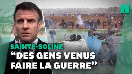 Download Video: Sainte-Soline : Macron s’exprime pour la première fois sur les incidents