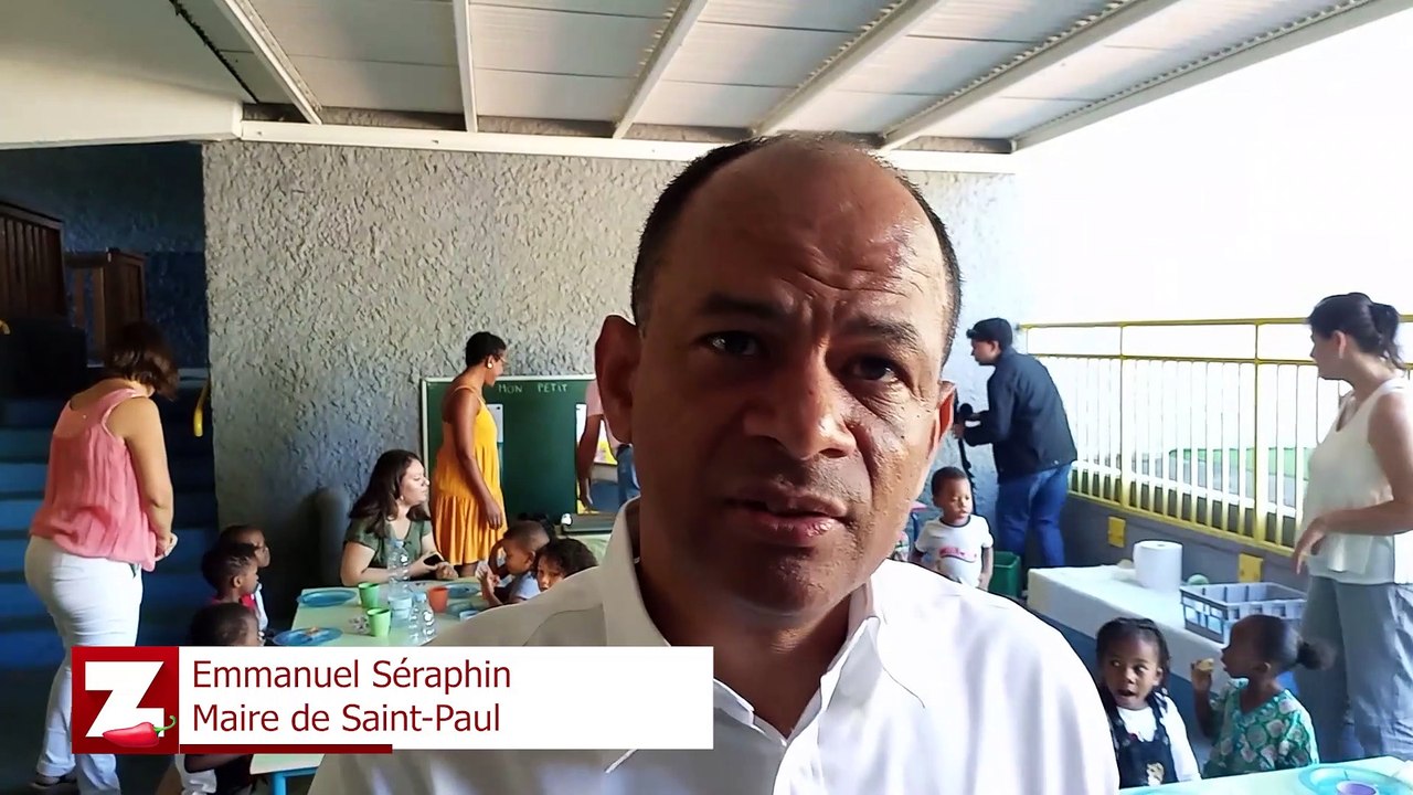 Saint-Paul : Des petits-déjeuners pour les marmailles de maternelle