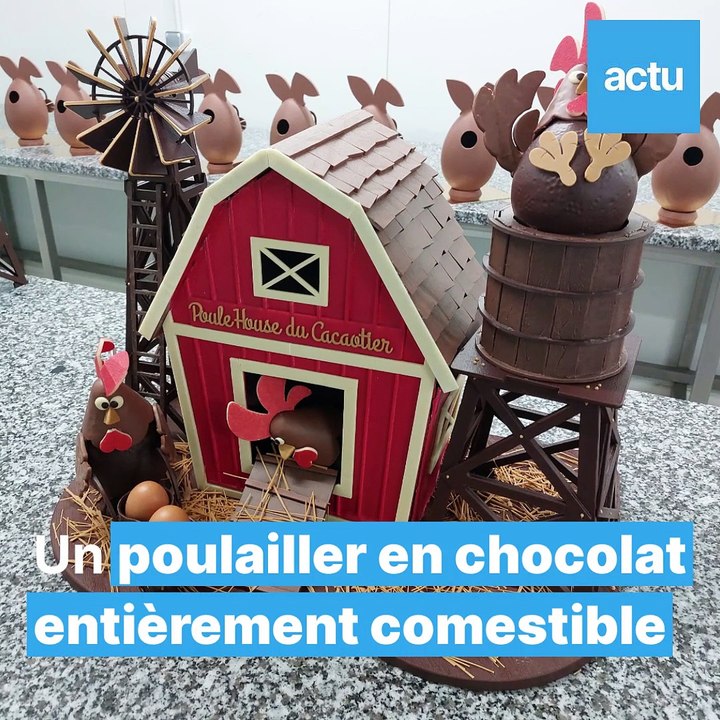 On a visité le laboratoire de l'enseigne Le Cacaotier, en pleine préparation de Pâques