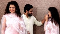 Palak Muchhal Celebrate her First Birthday After Marriage With Husband Mithoon