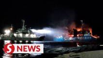 Fire on Philippine ferry kills 29; 225 rescued