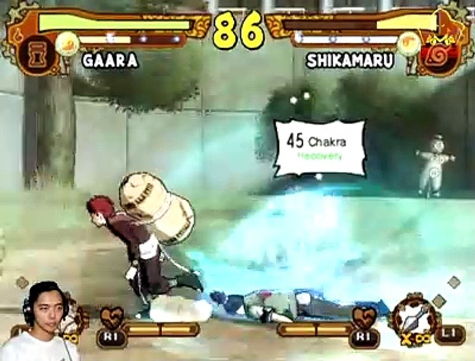 gaara vs shikamaru