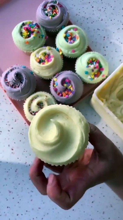 Beautiful cupcake design
