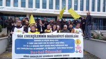 Bes Samsun Şubesi, Sgk İl Müdürlüğü Önünde Eylem Yaptı: 