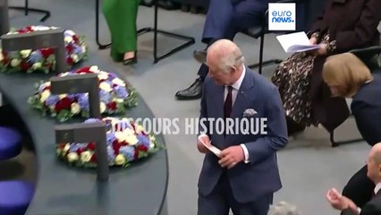 Charles III au Bundestag : l'invasion russe de l'Ukraine "menace la sécurité de l'Europe"