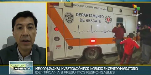 México: Investigación por incendio en centro migratorio arroja ocho presuntos responsables
