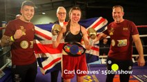 Carl Greaves fighters all win at promoter's 150th show