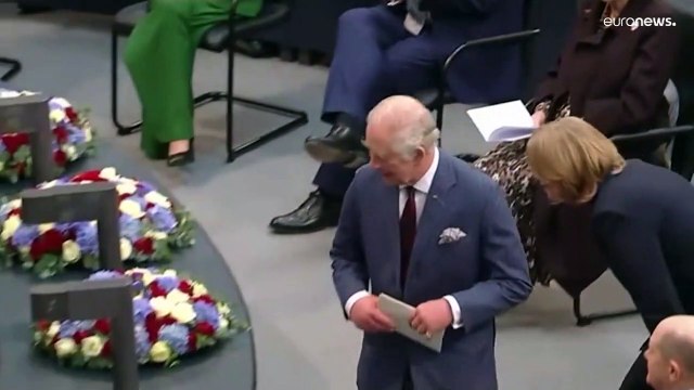 Η ομιλία του βασιλιά Καρόλου στο γερμανικό κοινοβούλιο