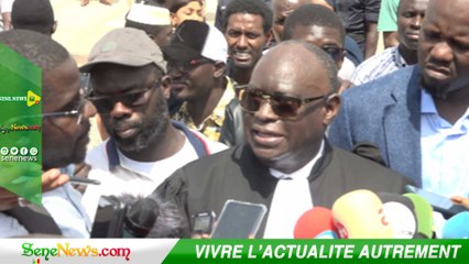 Ousmane Sonko condamné, 200millions d'amende , Me El Hadji Diouf sort du silence et hausse le ton