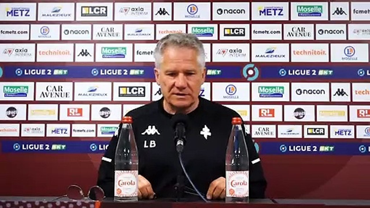 Metz - Laval, la conférence d'avant-match