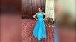 Mum alters her prom dress for her 5-year-old to wear at her daddy and daughter dance