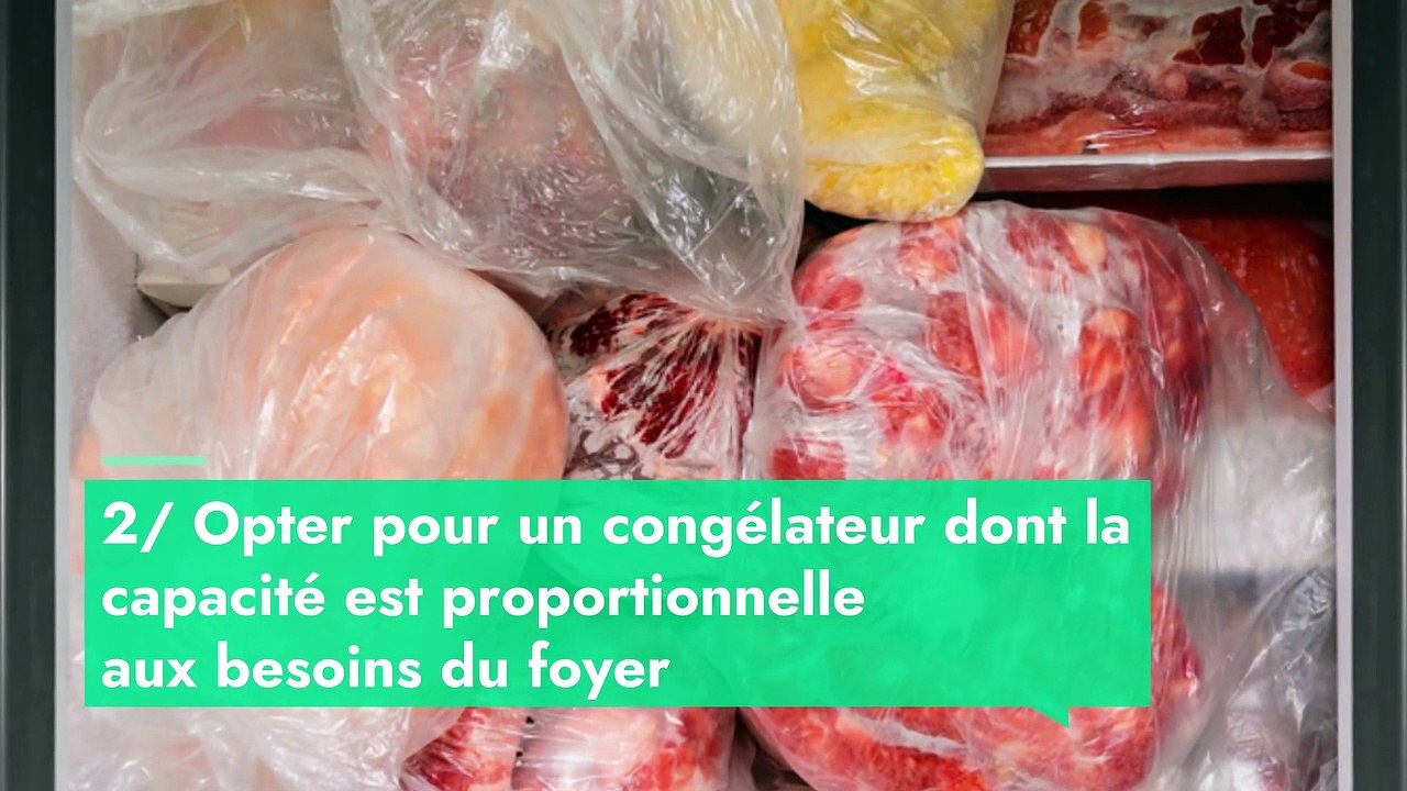 Congélateur : quelques conseils pour faire des économies sur sa facture d'électricité