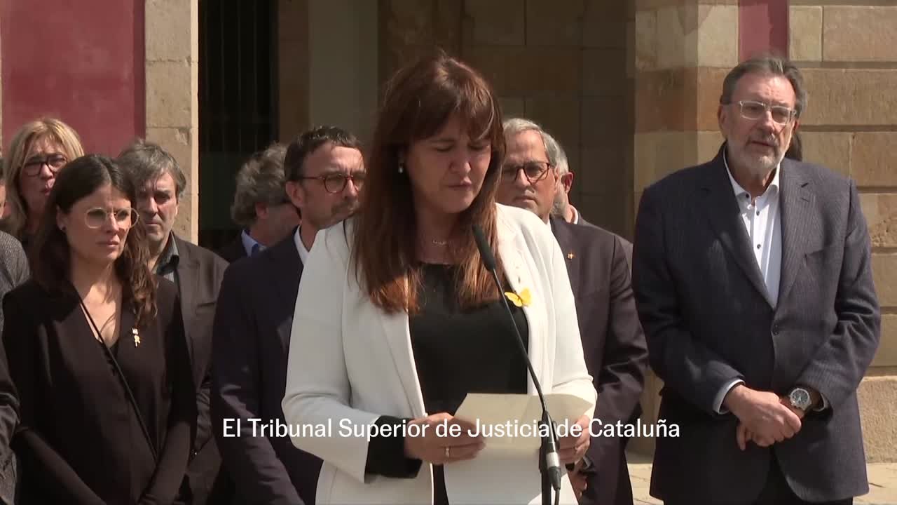 Laura Borràs (30 de marzo de 2023): "No esperaba una sentencia justa porque no he tenido un juicio justo"