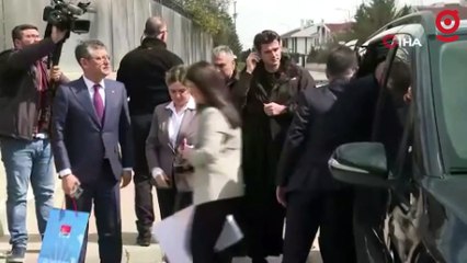 Cumhurbaşkanı adayı Kemal Kılıçdaroğlu, Ahmet Necdet Sezer ile görüştü