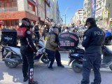 Bakırköy'de dron destekli motosiklet denetimi
