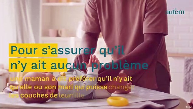 Il n'y a que moi qui change les couches : la raison étonnante de cette règle qu’impose une maman